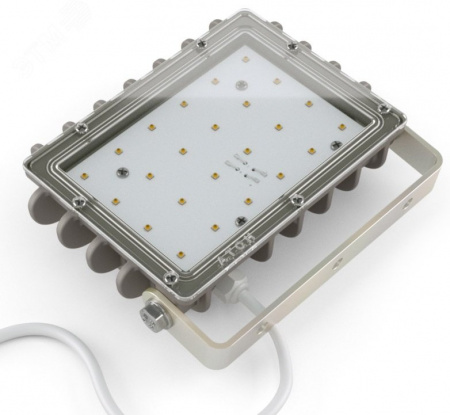 Светильник светодиодный ДО-20Вт IP67 5000K 2900Лм взр 1ExsIIT6GbX 120° (КСС Д) 220В Farlight