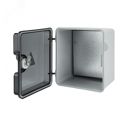 Корпус пластиковый ЩМПп с прозрачной дверцей 200х175х135мм IP55