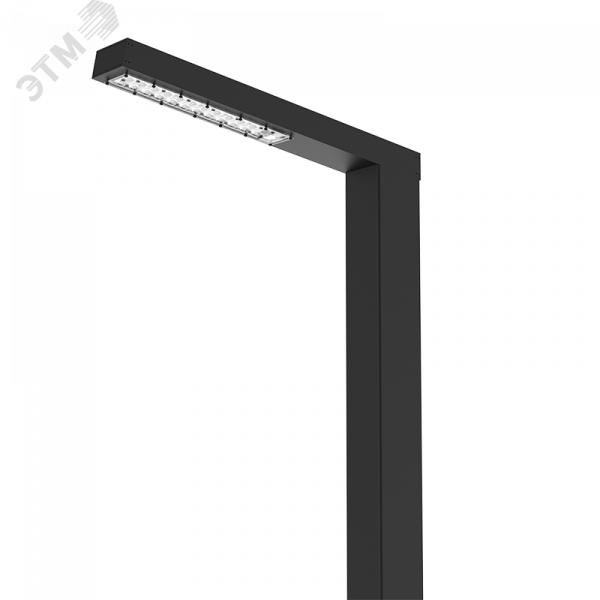 Система осветительная парковый Glight 30 Вт Urban 4000K 6000 мм RAL9005 черный