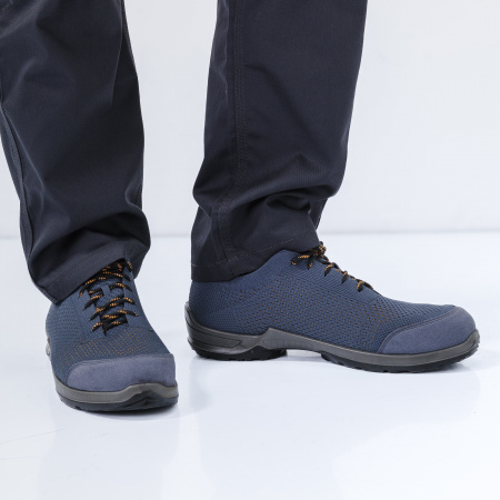 Полуботинки защитные SUMM2SPGR36 из поликоттона серии SUMMER2 S1P SR, цв.серый/оранжевый, р. 36