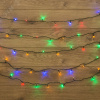 Гирлянда Твинкл-Лайт 20 м, темно-зеленый ПВХ, 160 LED, мультиколор
