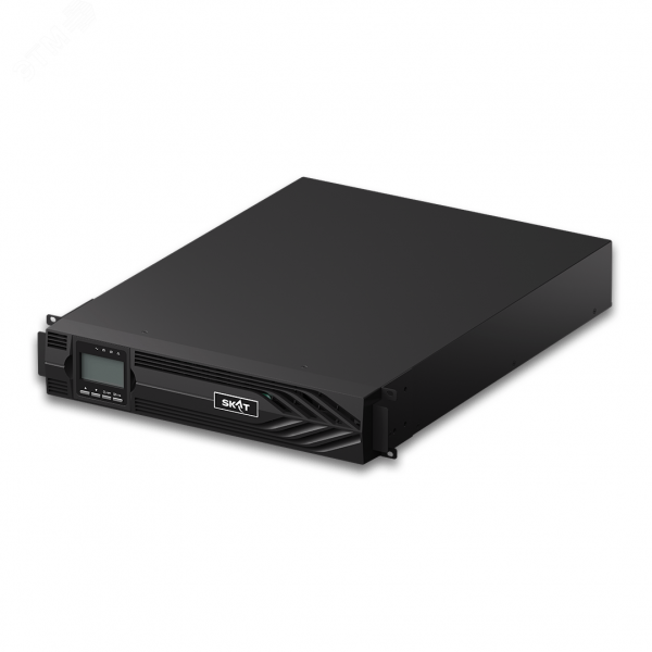 Источник бесперебойного питания Online, SKAT-UPS 6000-RACK-ON P3, 6000 ВА/6000 Вт, 1/1, Rack/Tower, внешн. АКБ 192В, ток заряда 15А