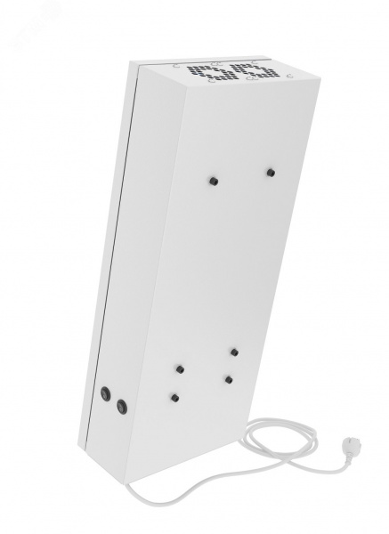 Рециркулятор настенный АНТИВИРУС POWER 3x15 Вт РУ 120 м2 закрытого типа белый лотос счетчик