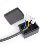 Светильник НТУ-60w столб Е27 IP54 черный