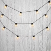Гирлянда-лофт светодиодная 5 м, черный ПВХ, 20 LED, теплое белое свечение