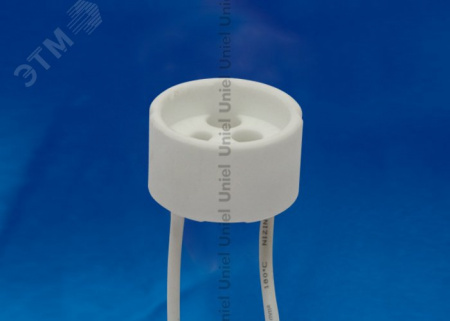 Патрон керамический ULH-GU10-Ceramic-15cm для лампы на цоколе GU10