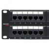Патч-панель TERACOM PRO 19'Cat.6 2U неэкранированная UTP 48 портов RJ-45 Dual IDC