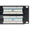 Патч-панель TERACOM PRO 19'Cat.6 2U неэкранированная UTP 48 портов RJ-45 Dual IDC