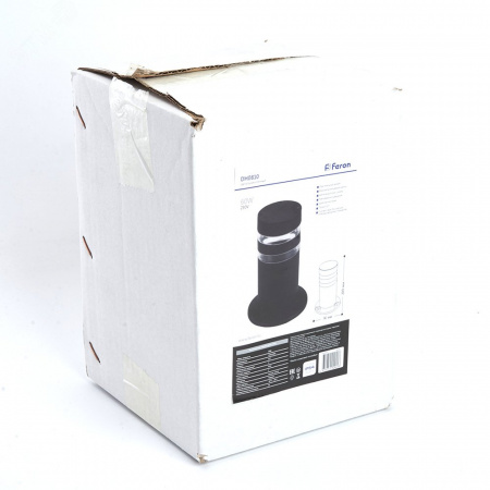 Светильник НТУ-60w столб Е27 IP54 черный