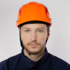Каска защитная строительная GRANITE WIND цвет Оранжевый