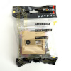 Розетка TV + компьютерная RJ-45 (механизм) серия Катрин золото STEKKER