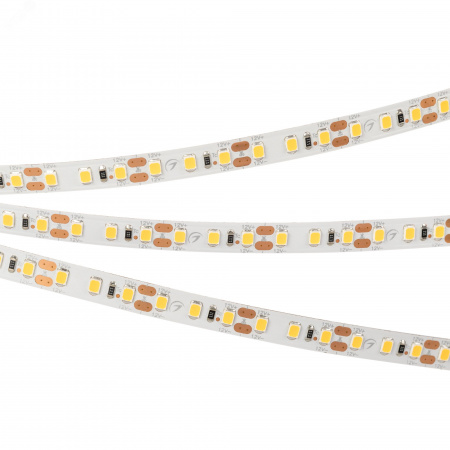 Лента светодиодная 14.4 Вт/м 12В 3000K IP20 120LED/м RT-A120-8mm SMD 2835 5 м