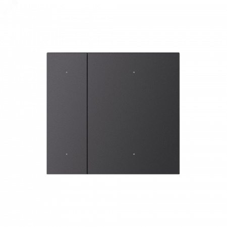 Накладка панели INTELLIGENT ARLIGHT KNX-23-2G-SUF Dark Grey (Backlight) (IARL, IP20 металл, 2 года)