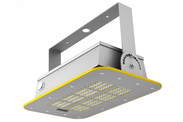 Светильник LED KEDR СБУ 2.0 Ex DC низковольтный 100Вт 15700Лм 5,0К КСС Ш прозрачный рассеиватель IP67
