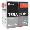 Витая пара TERACOM PRO 5E U/UTP 4 пары solid 24AWG PVC серый 305м