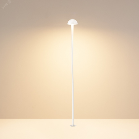 Светильник KT-ENOKI-BOLL-H800-2W Warm3000 (WH, 100 deg, 24V) (ARL, IP65 Металл, 3 года)