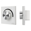 Панель SMART-P37-DIM-IN White (230V, 1.5A, TRIAC, Rotary, 2.4G) (ARL, IP20 Пластик, 5 лет)