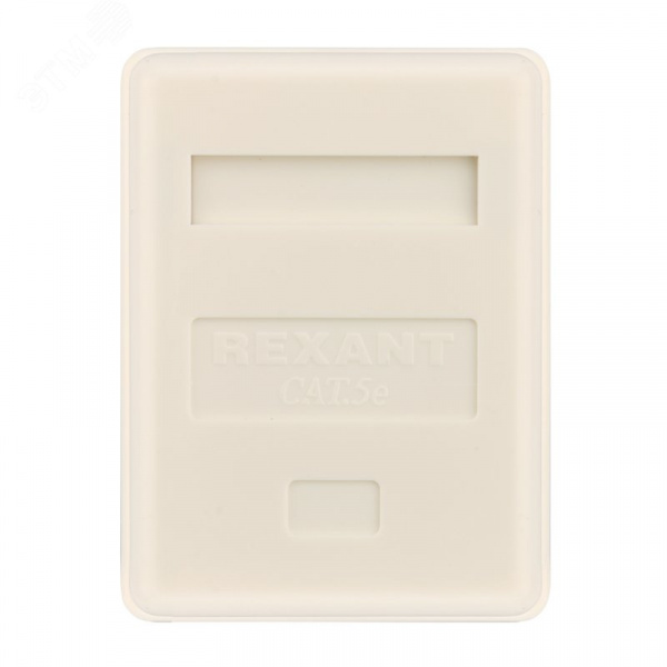 Розетка компьютерная 1 порт RJ-45 (8P8C) cat 5e внешняя,