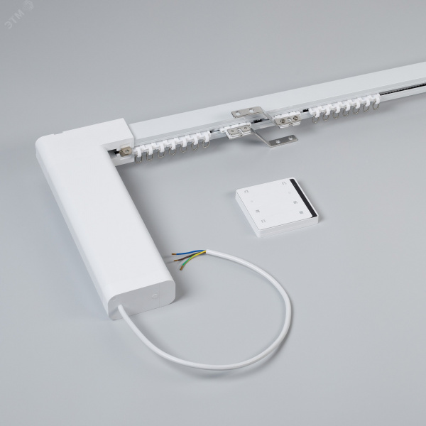 Карниз для штор с электроприводом ECK-IND-RF-3M, IP20, металл, 3 года