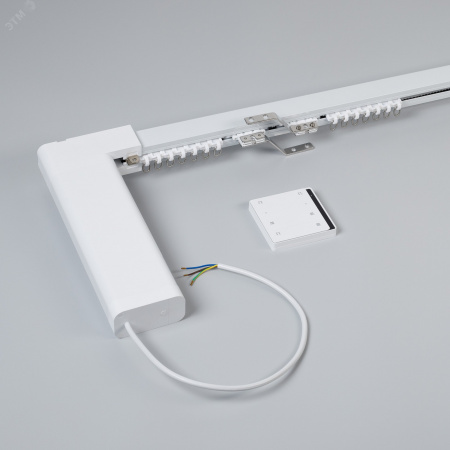 Карниз для штор с электроприводом ECK-IND-RF-3M, IP20, металл, 3 года
