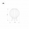 Светильник LGD-PEARL-TAB-7W Warm3000 (GR, 164 deg, 230 В) (ARL, IP65 Металл, 3 года)