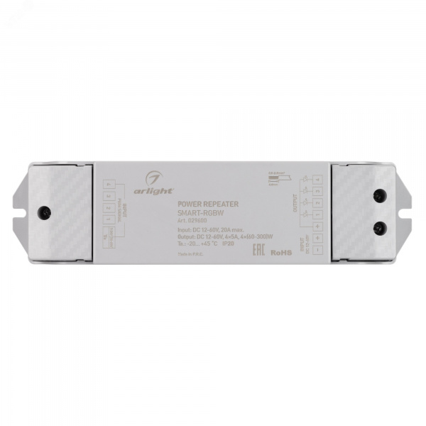 Усилитель SMART-RGBW 12-60V, 4x5A ARL