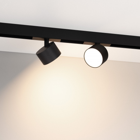 Светильник MAG-ORIENT-RONDO-R90-9W Day4000-MIX (BK, 110 deg, 48V, TUYA Zigbee) (IP20 Металл, 5 лет)