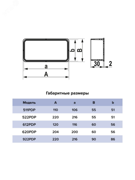 Заглушка PDP 90-220 пластик
