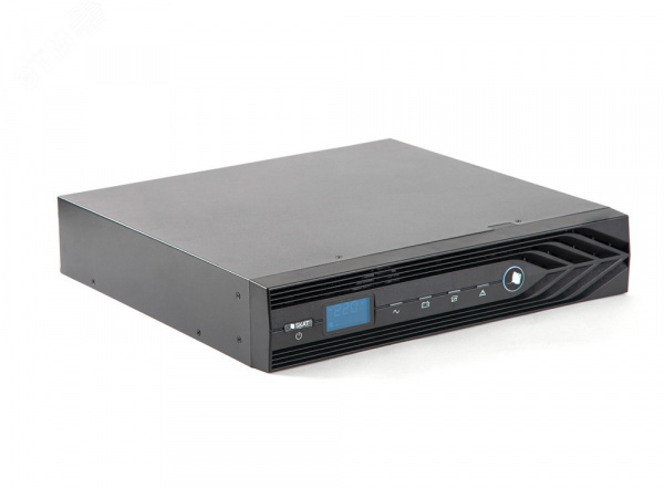 Источник бесперебойного питания 9903 SKAT-UPS 1000-RACK-ON-E Online 1000 ВА/900 Вт, синус, внешн. АКБ х 2 шт, 8xC13