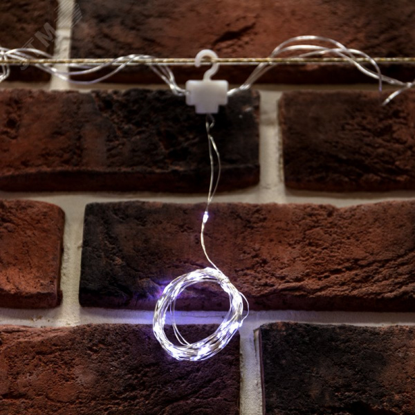 Гирлянда светодиодная дождь из росы 6х3 м белый USB с пультом управления