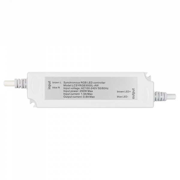 Контроллер ARD-CLASSIC-SYNC-RGB-3000LED White (230V, 250W, RF ПДУ) (ARDCL, Закрытый)