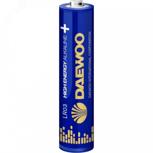 Элемент питания LR 6 (AA) DAEWOO Energy Alkaline блистер, 2 шт.