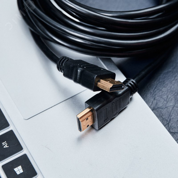 Кабель HDMI - HDMI 1.4, 5м, Gold