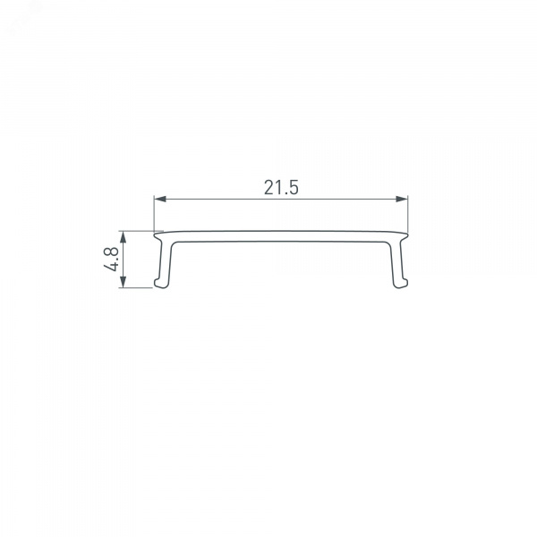 ИК-выключатель SR-RULE-DOOR 12-24V, 1x8A, 55x10mm, открытый