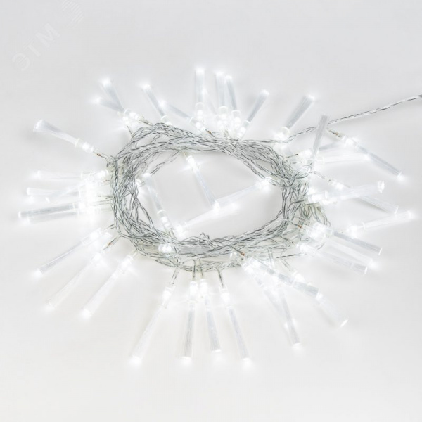 Гирлянда светодиодная Кисточки 48 LED белые 5 м