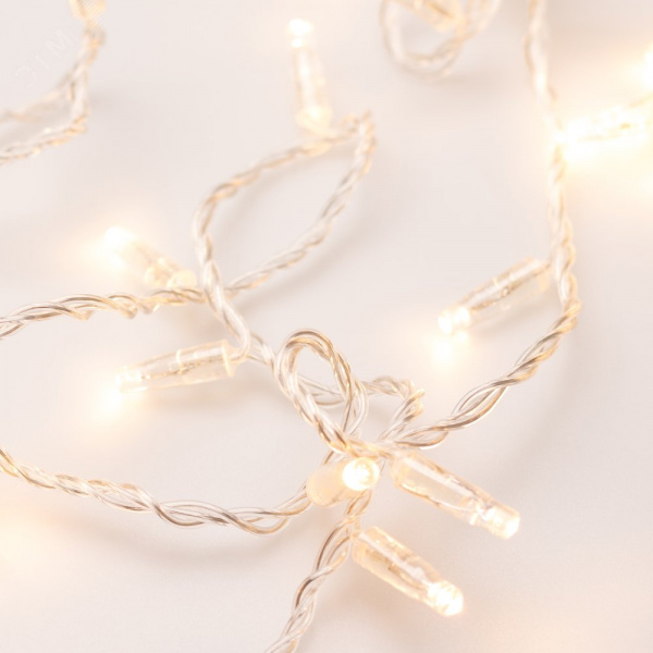 Гирлянда светодиодная декоративная ARD-STRING-CLASSIC-10000-CLEAR-100LED-STD WARM 230V, 7W ARDCL, IP65