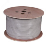 Витая пара S/FTP CAT7 4PR 23AWG PVC IN, серый, 305 м