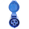 Розетка переносная ST-213 16А 220В 2P+PE IP44 RST16-213-44 STEKKER