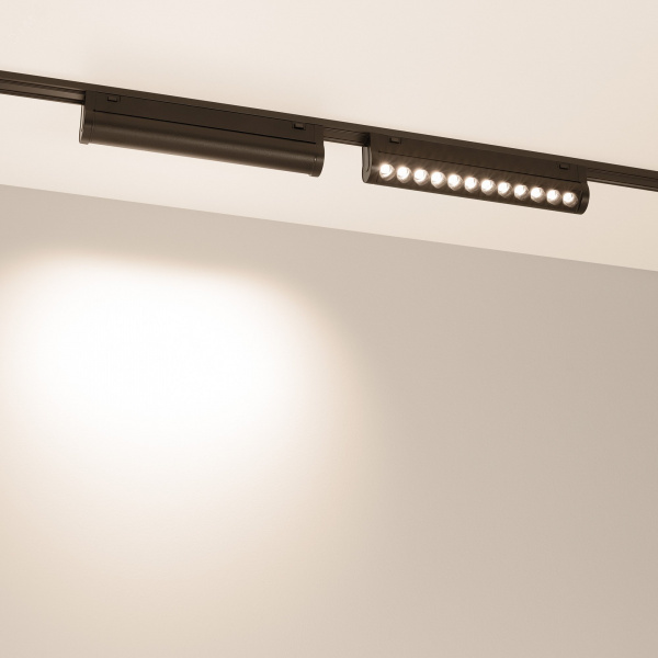 Светильник MAG-VIBE-LASER-TURN-L209-12W Day4000-MIX (BK, 24 deg, 48V, TUYA Zigbee) (IP20 Металл, 5 лет)