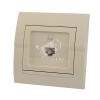 DERIY Розетка RJ45 крем