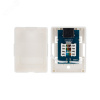 Розетка компьютерная внешняя 1-порт RJ-45 8P8C UTP неэкранированная. кат6,