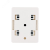 Розетка компьютерная внешняя 1-порт RJ-45 8P8C UTP неэкранированная. кат6,