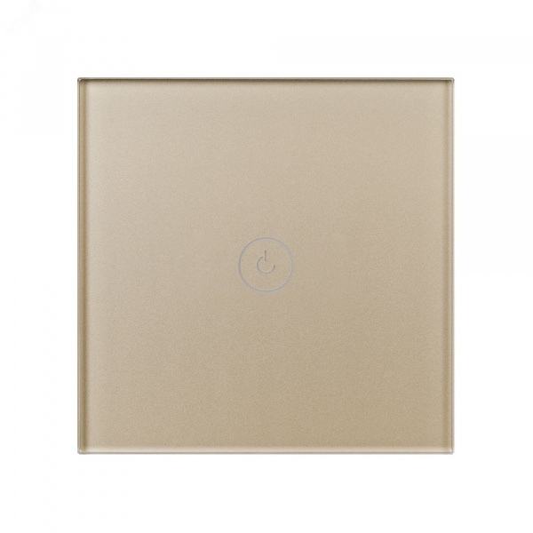 Выключатель сенсорный SWT-OMALI-S01-ZB-GD 250V, 10A, Zigbee Стекло