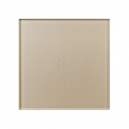 Выключатель сенсорный SWT-OMALI-S01-ZB-GD 250V, 10A, Zigbee Стекло