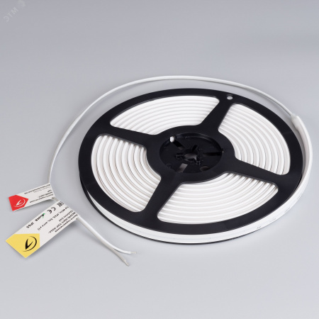 Лента герметичная MOONLIGHT-TOP-X544-10x5mm 24V Warm3000 10 W/m, IP65, 5m, wire x1, вывод кабеля прямой