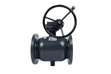 Кран шаровой FF DN150 PN16 WG RJIP Premium (фланцевый, с редуктором, стандартный проход)