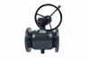 Кран шаровой FF DN150 PN16 WG RJIP Premium (фланцевый, с редуктором, стандартный проход)