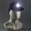 Фонарь налобный, аккумуляторный, LED, регулируемый ремень, крепление на кепку, датчик движения, 5 режимов работы, 5Вт+5Вт, 1200 мАч, 300Лм, IP44