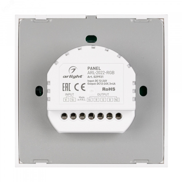 Панель ARL-2022-RGB (12-24V, 3x4A, Sens) (ARL, IP20 Пластик, 3 года)