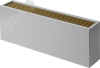 Конвектор настенный НКНН05-10.300 с естественной конвекцией решетка алюминий натуральное анодирование